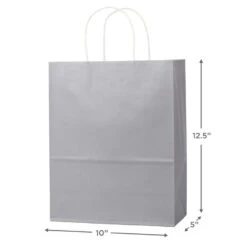 Hallmark 12.5" 12-Pack Assorted Kraft Paper Gift Bags 13 Hallmark 12.5" 12-Pack Assorted Kraft Paper Gift Bags -Fashion Accessories Store 12.5 Prints and Solids 12Pack Assorted Gift Bags 5EGB6049 03