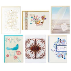 Hallmark Assorted Cards For All Occasions In Floral Organizer Box, Box Of 24 -Fashion Accessories Store 24 Cards for AllOccasions in Floral Organizer Box 5EDX3457 06