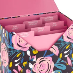 Hallmark Assorted Cards For All Occasions In Floral Organizer Box, Box Of 24 -Fashion Accessories Store 24 Cards for AllOccasions in Floral Organizer Box 5EDX3457 08