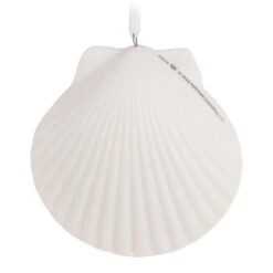 Hallmark A Heart Remembered 2023 Porcelain Ornament -Fashion Accessories Store A Heart Remembered Seashell Keepsake Ornament 1799QHX3037 06