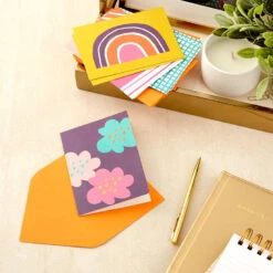 Hallmark Abstract Doodles And Dots Boxed Blank Note Cards, Pack Of 48 -Fashion Accessories Store Abstract Doodles and Dots Boxed Blank Note Cards 5STZ1092 06