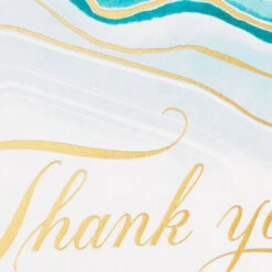 Hallmark Abstract Waves Boxed Blank Sympathy Thank-You Notes, Pack Of 20 -Fashion Accessories Store Abstract Waves Boxed Blank Sympathy ThankYou Notes 5STZ1101 04
