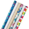 Hallmark All Occasions Wrapping Paper Rolls, 6 Pack -Fashion Accessories Store All Occasions Wrapping Paper Rolls 6 Pack 5JXW1745 01