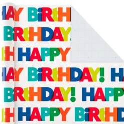 Hallmark All Occasions Wrapping Paper Rolls, 6 Pack -Fashion Accessories Store All Occasions Wrapping Paper Rolls 6 Pack 5JXW1745 09