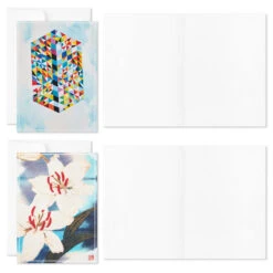 Hallmark ArtLifting Nature And Abstracts Blank Note Cards Assortment, Box Of 24 -Fashion Accessories Store ArtLifting Nature Art Assorted Boxed Blank Cards 3SOM1334 04