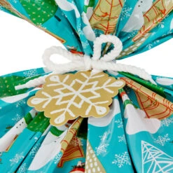Hallmark Snowmen On Blue And Snowflakes On Red 2-Pack Giant Plastic Christmas Gift Bags -Fashion Accessories Store Assorted Giant Plastic Christmas Gift Bags 5XGB1452 04