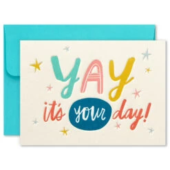 Hallmark Assorted Modern Lettering Blank Note Cards, Box Of 24 -Fashion Accessories Store Assorted Modern Lettering Blank Note Cards 1499TYN2430 04