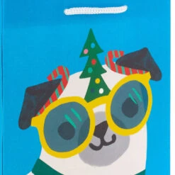 Hallmark 6.5" Sweet Surprises 8-Pack Small Christmas Gift Bags Assortment -Fashion Accessories Store Assorted Small Christmas Gift Bags 5XGB1430 04