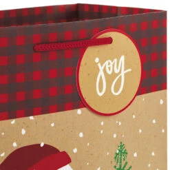 Hallmark Assorted Rustic Designs 8-Pack Small, Medium And Large Christmas Gift Bags -Fashion Accessories Store Assorted Small Large Rustic Christmas Gift Bags 5XGB4894 05