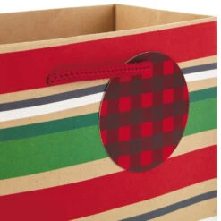 Hallmark Assorted Rustic Designs 8-Pack Small, Medium And Large Christmas Gift Bags -Fashion Accessories Store Assorted Small Large Rustic Christmas Gift Bags 5XGB4894 06