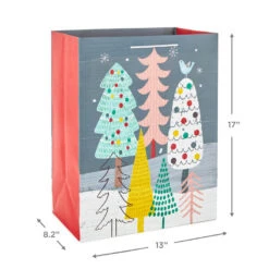Hallmark 17" Assorted Mod Designs 3-Pack XXL Christmas Gift Bags -Fashion Accessories Store Assorted XXL Mod Designs Christmas Gift Bags 5XGB1400 03