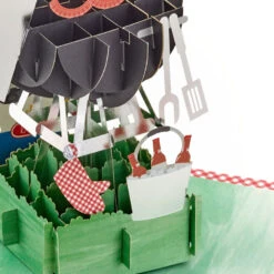 Hallmark Just For You BBQ Grill 3D Pop-Up Birthday Card -Fashion Accessories Store BBQ Grill 3D PopUp Birthday Card 1299LAD2898 05