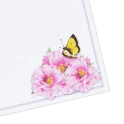 Hallmark Marjolein Bastin Pink Flowers Stationery Set, 40 Sheets -Fashion Accessories Store Bastin Pink Flowers Blank Sheets Stationery Set 1STN1142 05