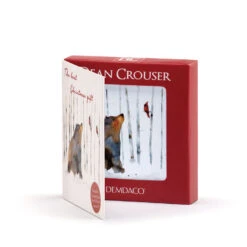 Friends In The Woods Magnet Ornament And Matching Card 7 Friends In The Woods Magnet Ornament And Matching Card -Fashion Accessories Store Bear and Cardinals Magnet Ornament With Card 2020230117 03