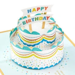 Hallmark Celebrating You Cake 3D Pop-Up Birthday Card