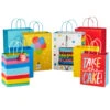 Hallmark Birthday Cheer 8-Pack Assorted Gift Bags -Fashion Accessories Store Birthday Cheer Medium and Large Gift Bags 5EGB6365 01