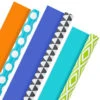 Hallmark Bold Patterns And Solids 3-Pack Reversible Wrapping Paper -Fashion Accessories Store Bold Patterns and Solids 3Pack Reversible Wrapping Paper 5EWR6429 01