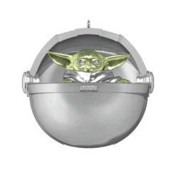 Hallmark Disney 100 Years Of Wonder Star Wars™ And Marvel Heroes Ornaments, Set Of 4 -Fashion Accessories Store Chewie Grogu Black Panther Spiderman Keepsake Ornaments 5499QXI7447 03