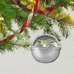 Hallmark Disney 100 Years Of Wonder Star Wars™ And Marvel Heroes Ornaments, Set Of 4 -Fashion Accessories Store Chewie Grogu Black Panther Spiderman Keepsake Ornaments 5499QXI7447 06