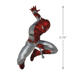 Hallmark Disney 100 Years Of Wonder Star Wars™ And Marvel Heroes Ornaments, Set Of 4 -Fashion Accessories Store Chewie Grogu Black Panther Spiderman Keepsake Ornaments 5499QXI7447 11