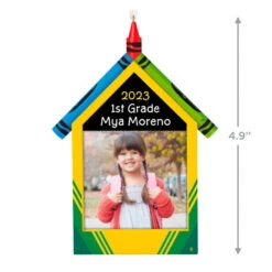 Hallmark Crayola® A Colorful School Year Personalized Photo Frame Ornament -Fashion Accessories Store Crayola A Colorful School Year Picture Frame Personalized Keepsake Ornament 2499QHE2110B1 03