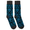 Hallmark Disney The Haunted Mansion Wallpaper Crew Socks