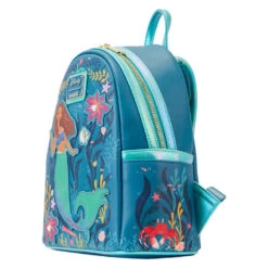 Loungefly Disney Little Mermaid Live-Action Mini Backpack -Fashion Accessories Store Disney Little Mermaid LiveAction Mini Backpack WDBK3141 03