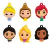 Mini Disney Princess Shatterproof Hallmark Ornaments, Set Of 6 -Fashion Accessories Store Disney Princess Miniature Christmas Ornaments Set of 6 2HCM6131 01