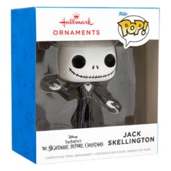 Disney Tim Burton's The Nightmare Before Christmas Jack Skellington Funko POP!® Hallmark Ornament -Fashion Accessories Store Disney Tim Burtons The Nightmare Before Christmas Jack Skellington Funko POP Christmas Ornament 3HCM1114 04