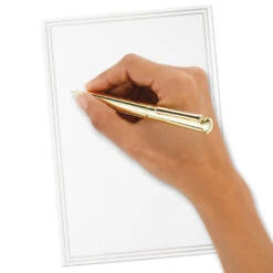 Hallmark Double Silver Border Stationery Set, Box Of 20 -Fashion Accessories Store Double Silver Border Stationery Set 1499STN1134 04