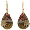 Elephant On Mixed Metal Teardrop Earrings -Fashion Accessories Store Elephant on Mixed Metal Teardrop Earrings root NE1478 NE1478 01.jpg Source Image