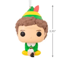 Elf Buddy The Elf™ Funko POP!® Hallmark Ornament -Fashion Accessories Store Elf Buddy the Elf Funko POP Christmas Ornament 3HCM1107 03