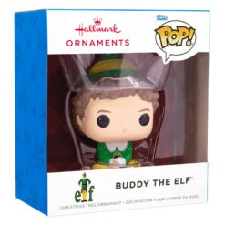 Elf Buddy The Elf™ Funko POP!® Hallmark Ornament -Fashion Accessories Store Elf Buddy the Elf Funko POP Christmas Ornament 3HCM1107 04