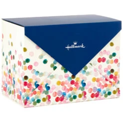 Hallmark Assorted All-Occasion Cards In Polka Dot Organizer Box, Box Of 24 -Fashion Accessories Store Everyday Cards Organized Storage Box 5EDX3456 03