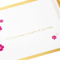 Hallmark Happy Thoughts Flower Bouquet 3D Pop-Up Thinking Of You Card 16 Hallmark Happy Thoughts Flower Bouquet 3D Pop-Up Thinking Of You Card -Fashion Accessories Store Flower Bouquet 3D PopUp Thinking of You Card 1299LAD9644 05