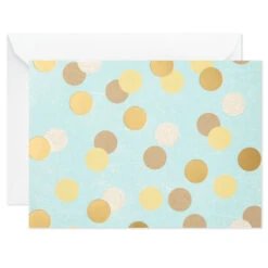 Hallmark Flowers And Dots Assorted Blank Note Cards, Box Of 50 -Fashion Accessories Store Flowers and Dots Assorted Blank Note Cards 5WDN2069 03