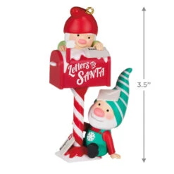 Hallmark Gnome For Christmas Ornament -Fashion Accessories Store Gnomes Mailing Letter to Santa Keepsake Ornament 1999QXR8109 03