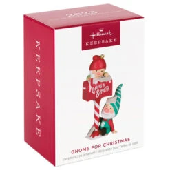 Hallmark Gnome For Christmas Ornament -Fashion Accessories Store Gnomes Mailing Letter to Santa Keepsake Ornament 1999QXR8109 04