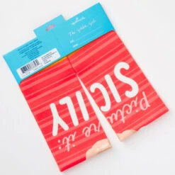 Hallmark Sophia The Golden Girls Sicily Novelty Crew Socks -Fashion Accessories Store Golden Girls Sophia Funny Novelty Crew Socks 1GOL1054 05