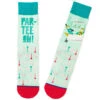 Hallmark Par-tee On Golf Funny Crew Socks -Fashion Accessories Store Golf Balls and Tees Funny Novelty Crew Socks 1SOX2077 01
