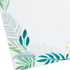 Hallmark Fern Border Stationery Set, 20 Sheets -Fashion Accessories Store Green Ferns Writing Sheets Stationery Set 1STN1144 03
