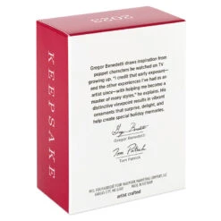 Hallmark Sew Very Merry! Ornament -Fashion Accessories Store Green Sewing Machine and Stocking Keepsake Ornament 1799QGO2927 05