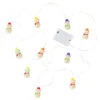 Hallmark Gumdrop Snowman 10-Light Christmas String Lights, 10' -Fashion Accessories Store Gumdrop Snowman Keepsake Christmas Light String 1QSB6279 01