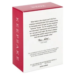 Hallmark Cute As A Button Special Edition Ornament -Fashion Accessories Store Hamster on Button Sled Keepsake Ornament 1599QXE3317 05