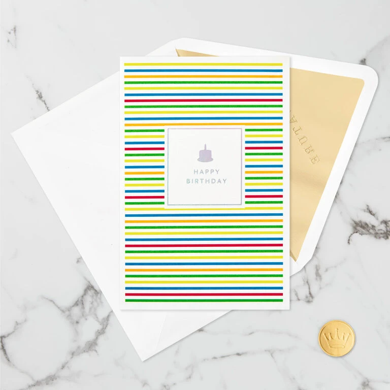 Hallmark Happy Birthday Cake 3D Pop-Up Birthday Card 6 Hallmark Happy Birthday Cake 3D Pop-Up Birthday Card - Image 4