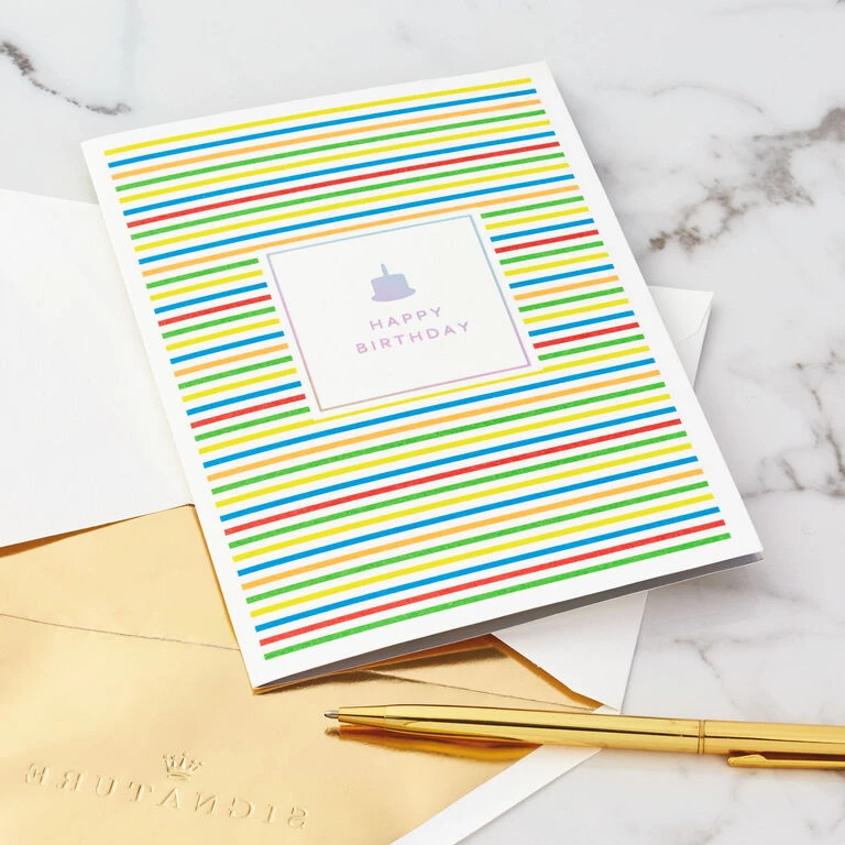 Hallmark Happy Birthday Cake 3D Pop-Up Birthday Card 7 Hallmark Happy Birthday Cake 3D Pop-Up Birthday Card - Image 5