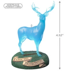 Hallmark Harry Potter™ Stag Patronus Ornament With Light -Fashion Accessories Store Harry Potter Stag Patronus Keepsake Ornament 2999QXI7449 03