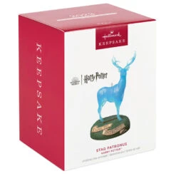 Hallmark Harry Potter™ Stag Patronus Ornament With Light -Fashion Accessories Store Harry Potter Stag Patronus Keepsake Ornament 2999QXI7449 04