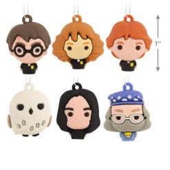 Mini Harry Potter™ And Friends Shatterproof Hallmark Ornaments, Set Of 6 -Fashion Accessories Store Harry Potter and Friends Miniature Christmas Ornaments Set of 6 2HCM9230 03