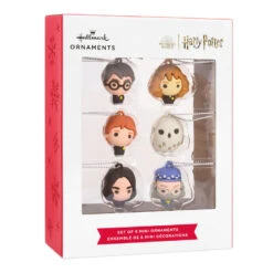 Mini Harry Potter™ And Friends Shatterproof Hallmark Ornaments, Set Of 6 -Fashion Accessories Store Harry Potter and Friends Miniature Christmas Ornaments Set of 6 2HCM9230 04